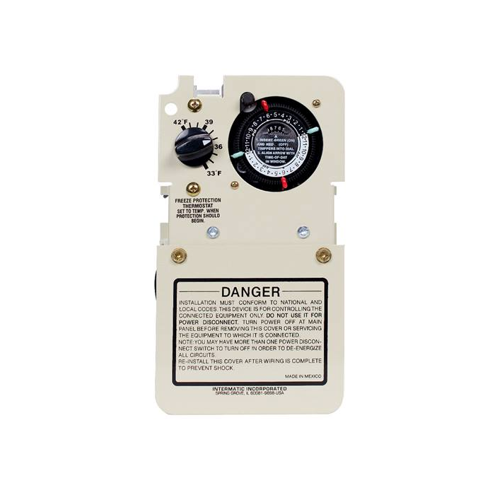 Intermatic Freeze Control Mechanism with Timer 240 Volt