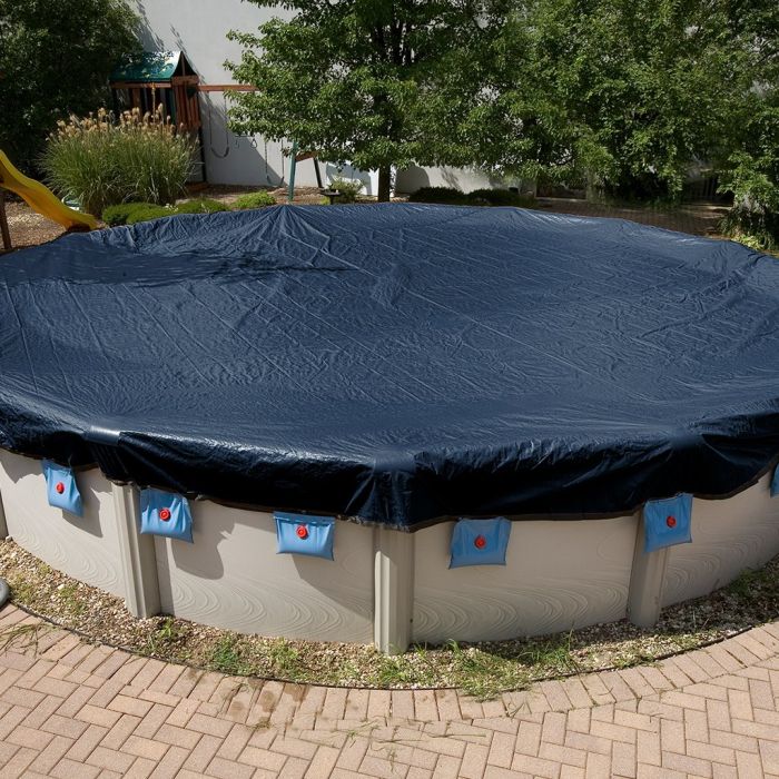 Porpoise Above Ground Winter Cover 8, What Is The Best Way To Cover An Above Ground Pool For Winter