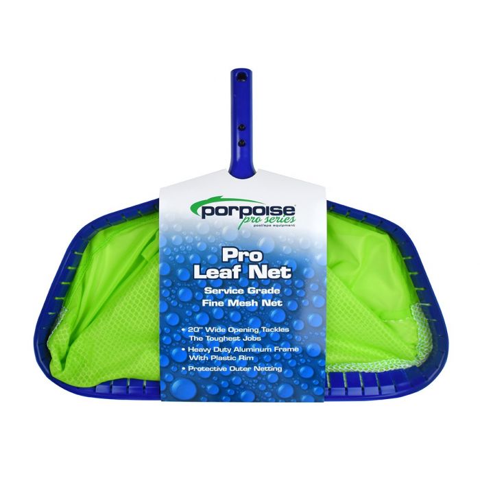 Porpoise Pro Service Grade Leaf Net with Fine Mesh 2 Panel Bag