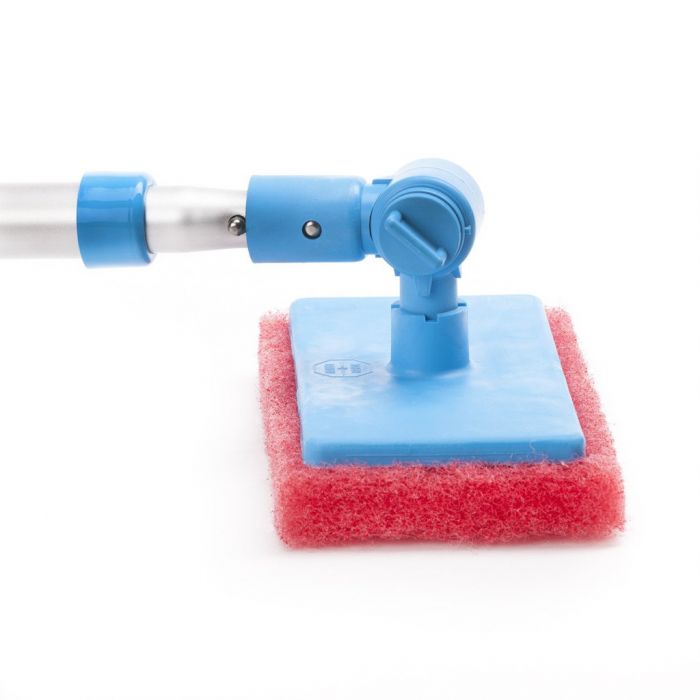 Adjust A Brush Scrub Pad With Telescopic Handle