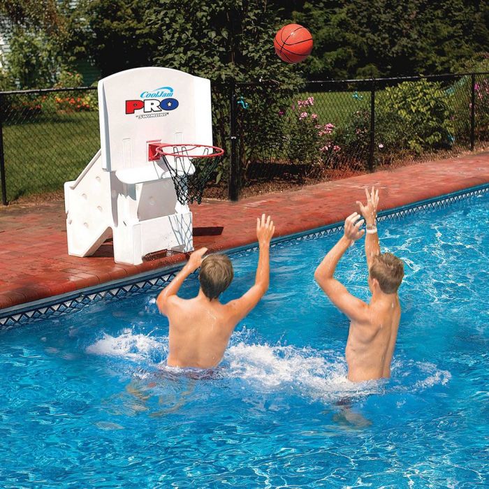 Swimline Cool Jam Pro Poolside Basketball Game
