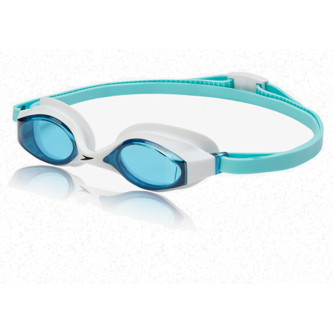 Speedo Super Flyer Goggle, White/Cobalt