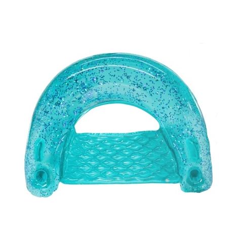 Aqua Glitter Sun Chair