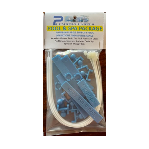 Pool & Spa Package Labels