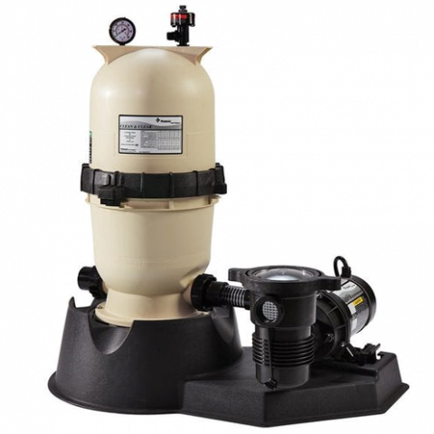 Pentair Clean & Clear 75 Sq. Ft. Filter with 1 HP Pump