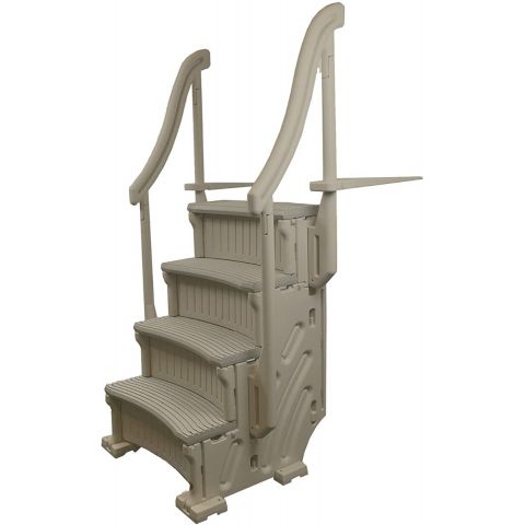 In-Pool Stair Case F/Curve Step System